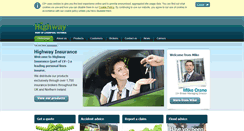 Desktop Screenshot of highway-insurance.co.uk